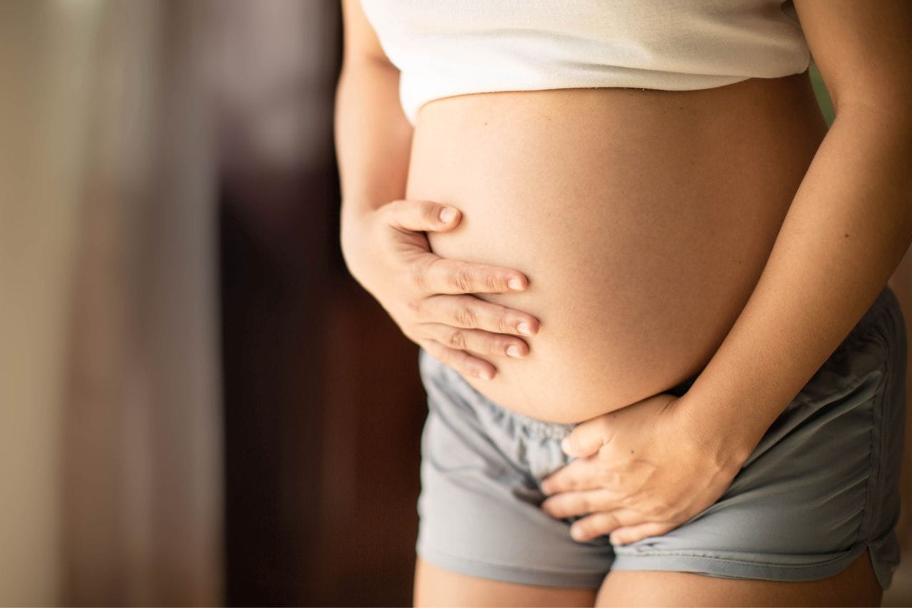 pelvic pain from symphysis pubis dysfunction