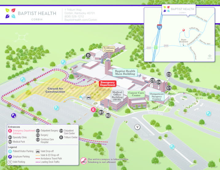 Corbin Construction Map - updated 2026