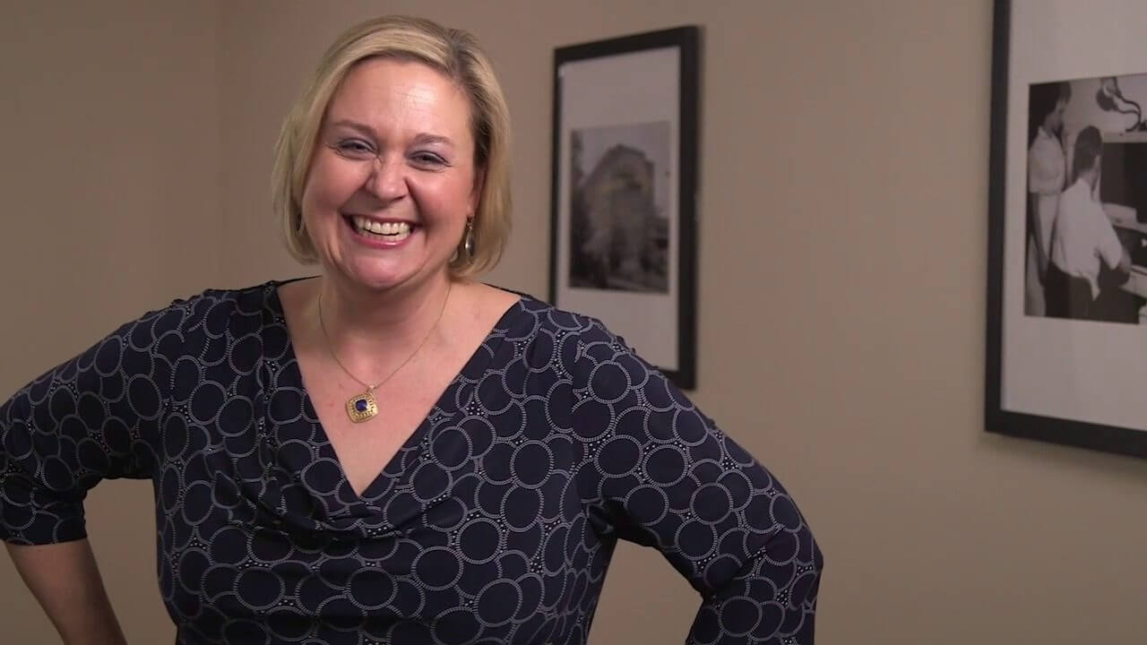 Smiling woman
