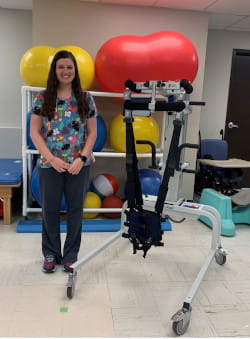 Lite gait pediatric therapy training device