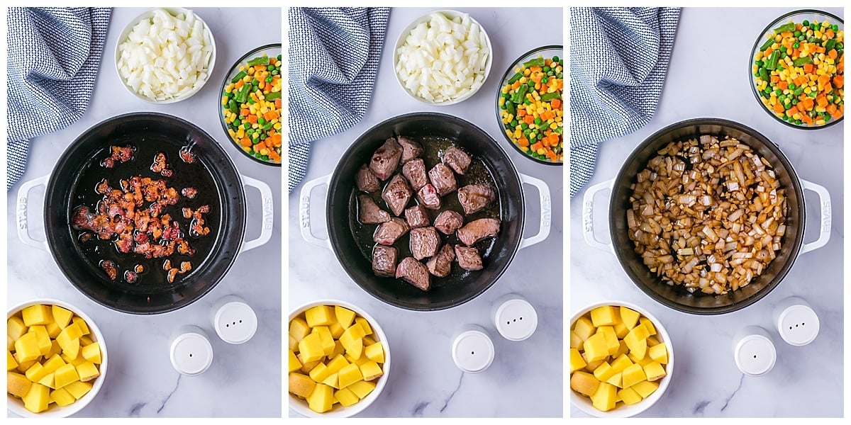 how to cook vegetable beef soup