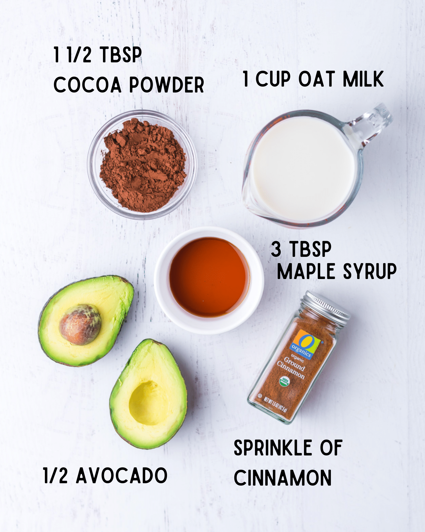avocado hot chocolate ingredients