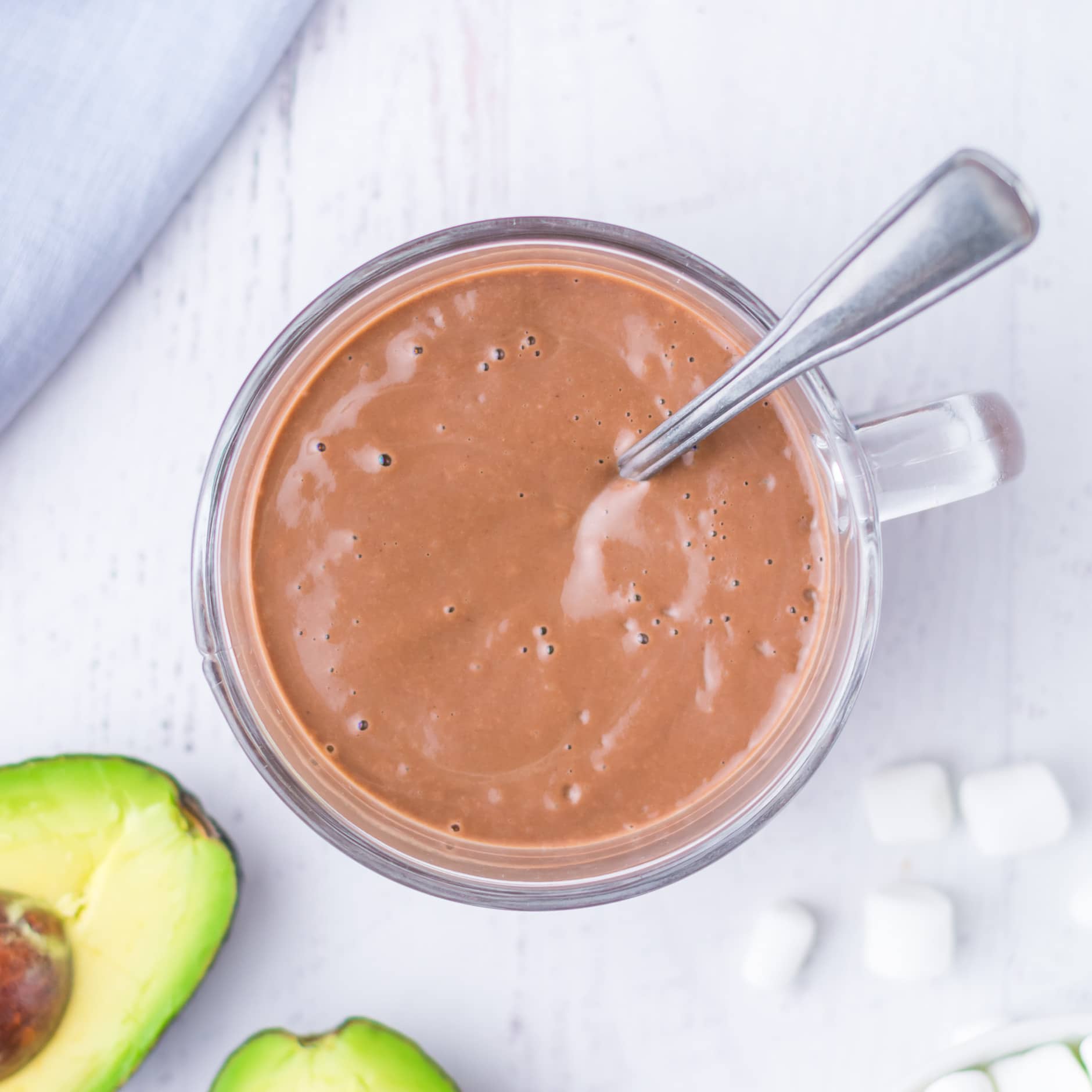 avocado hot chocolate