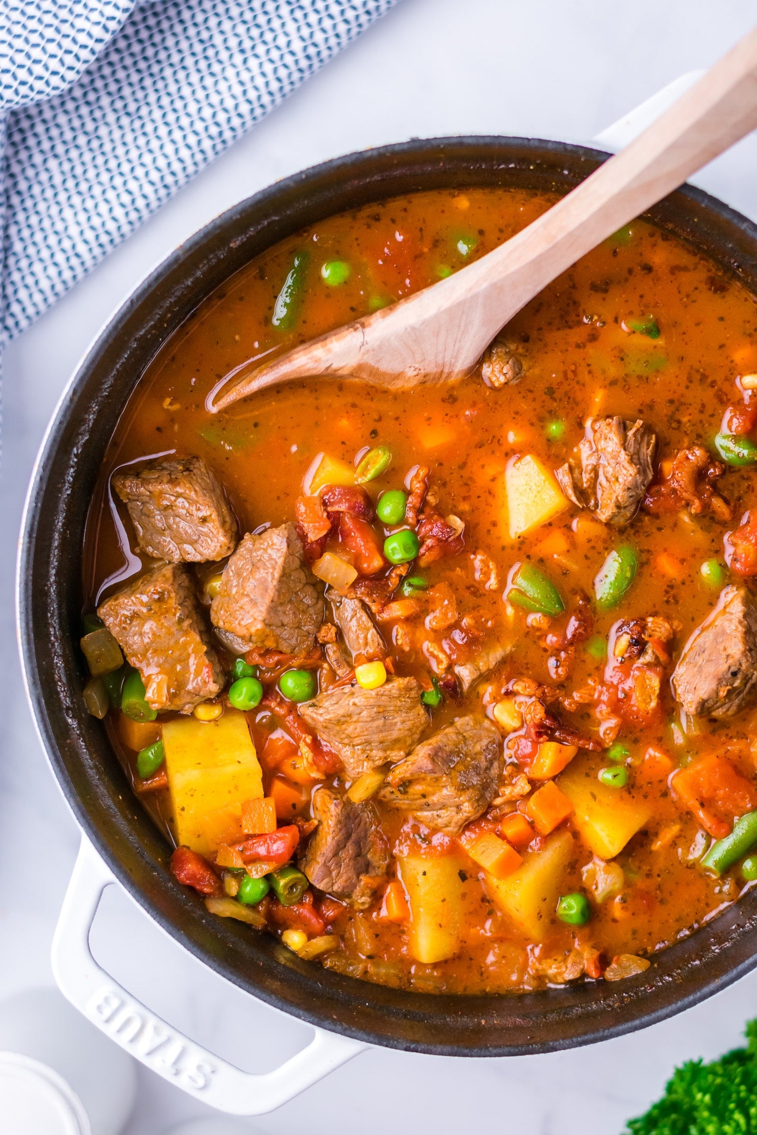 easy beef and vegetable soup