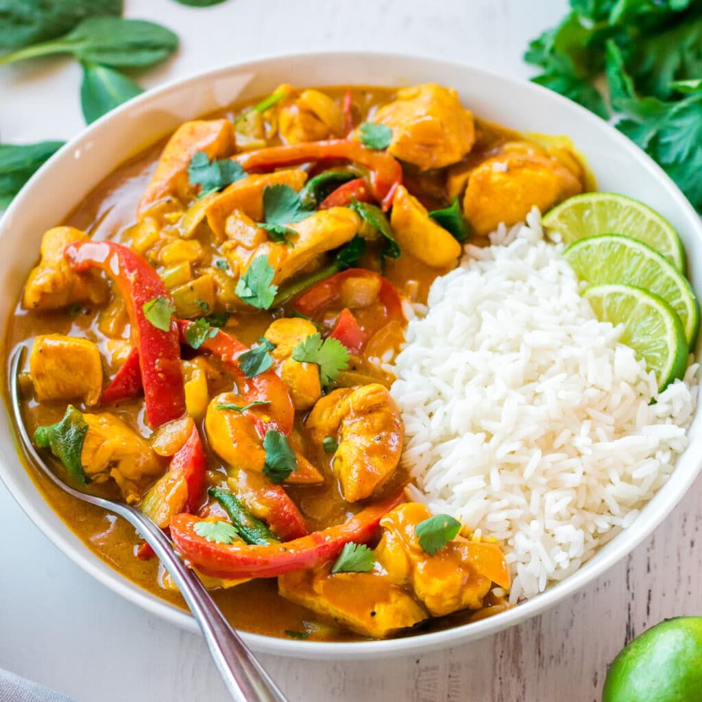coconut chicken curry