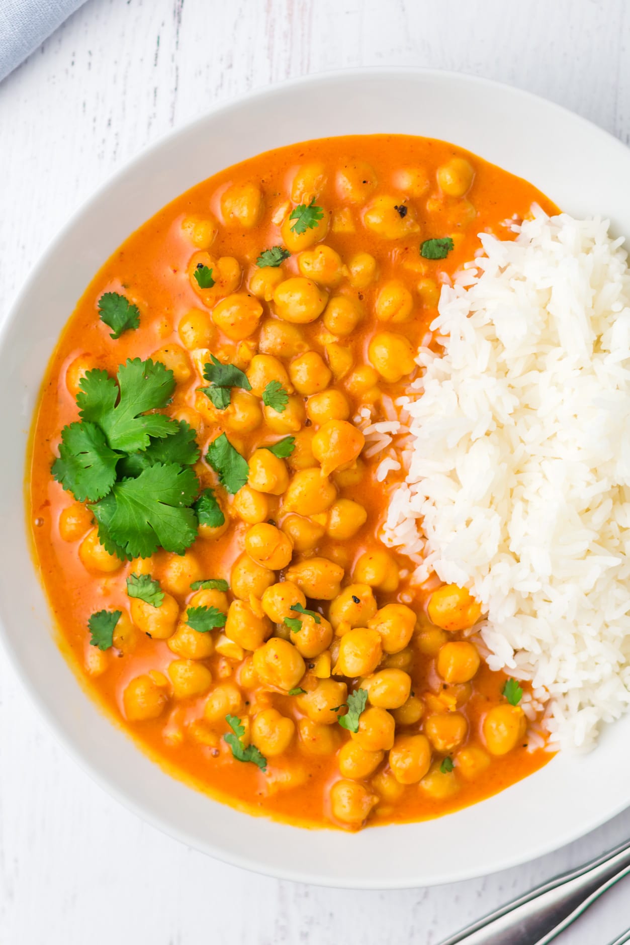 coconut chickpea curry