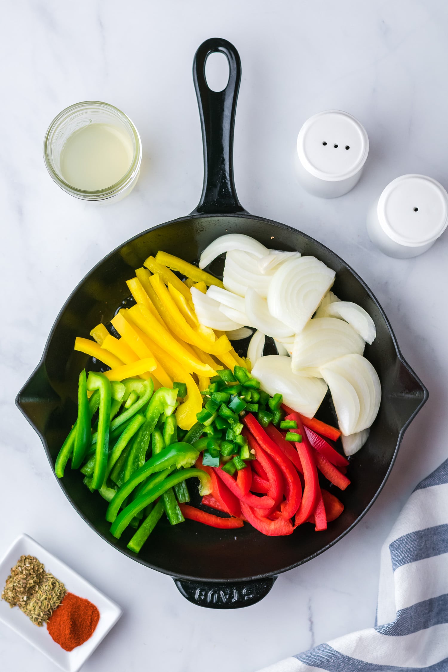 sausage and peppers skillet