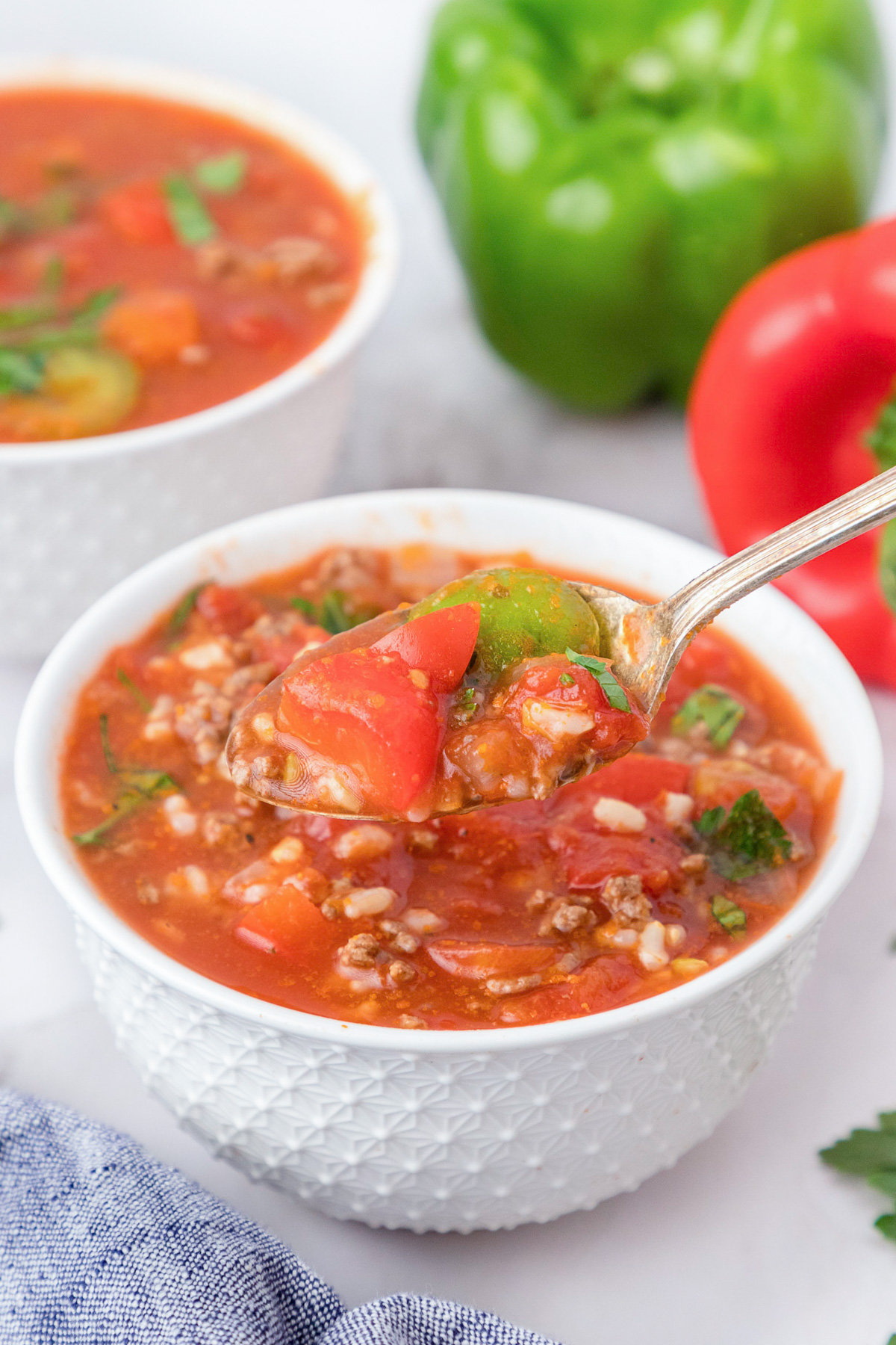stuffed pepper soup