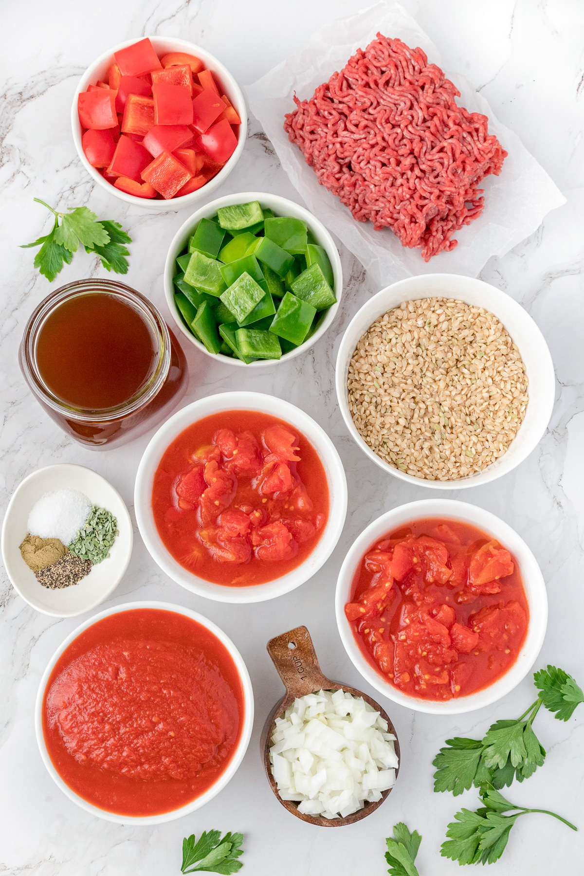stuffed pepper soup ingredients