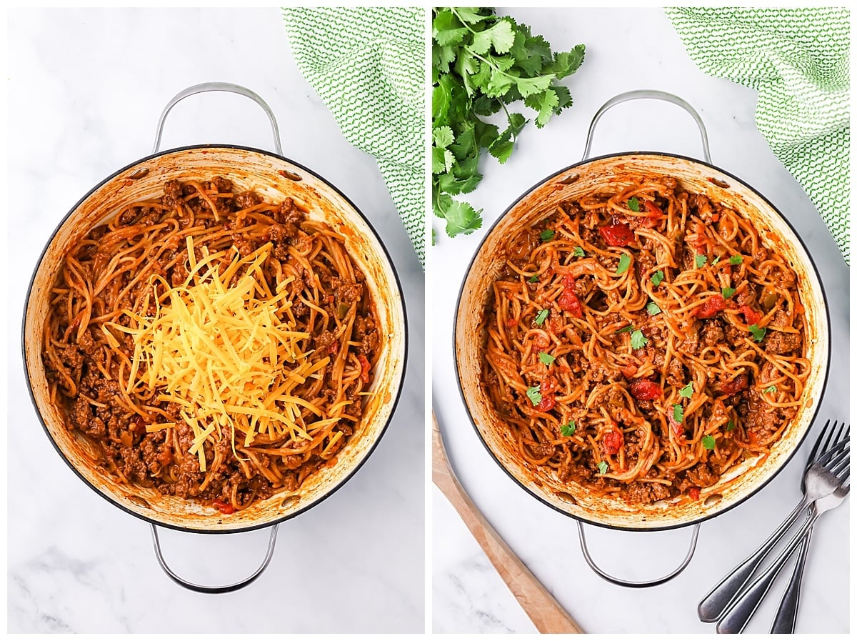 how to cook taco spaghetti