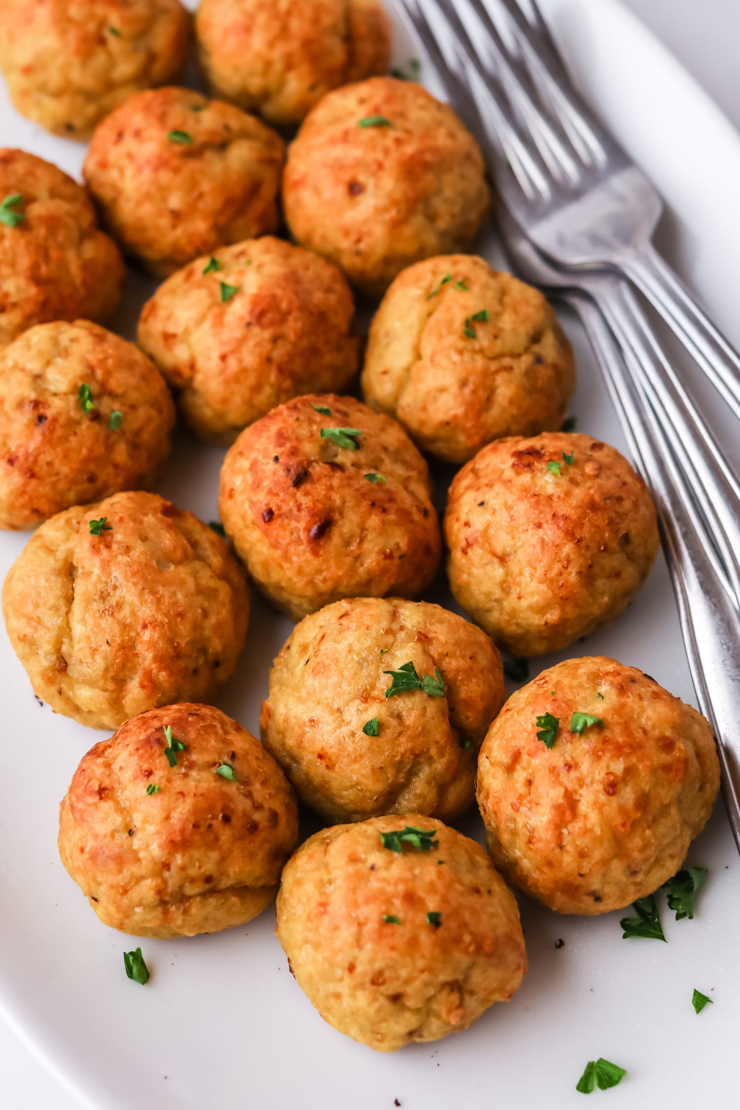 baked chicken meatballs