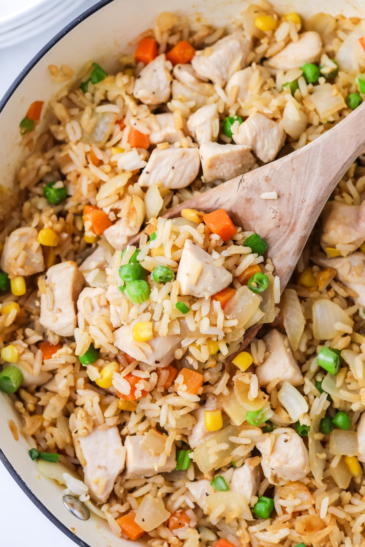 better than takeout chicken fried rice