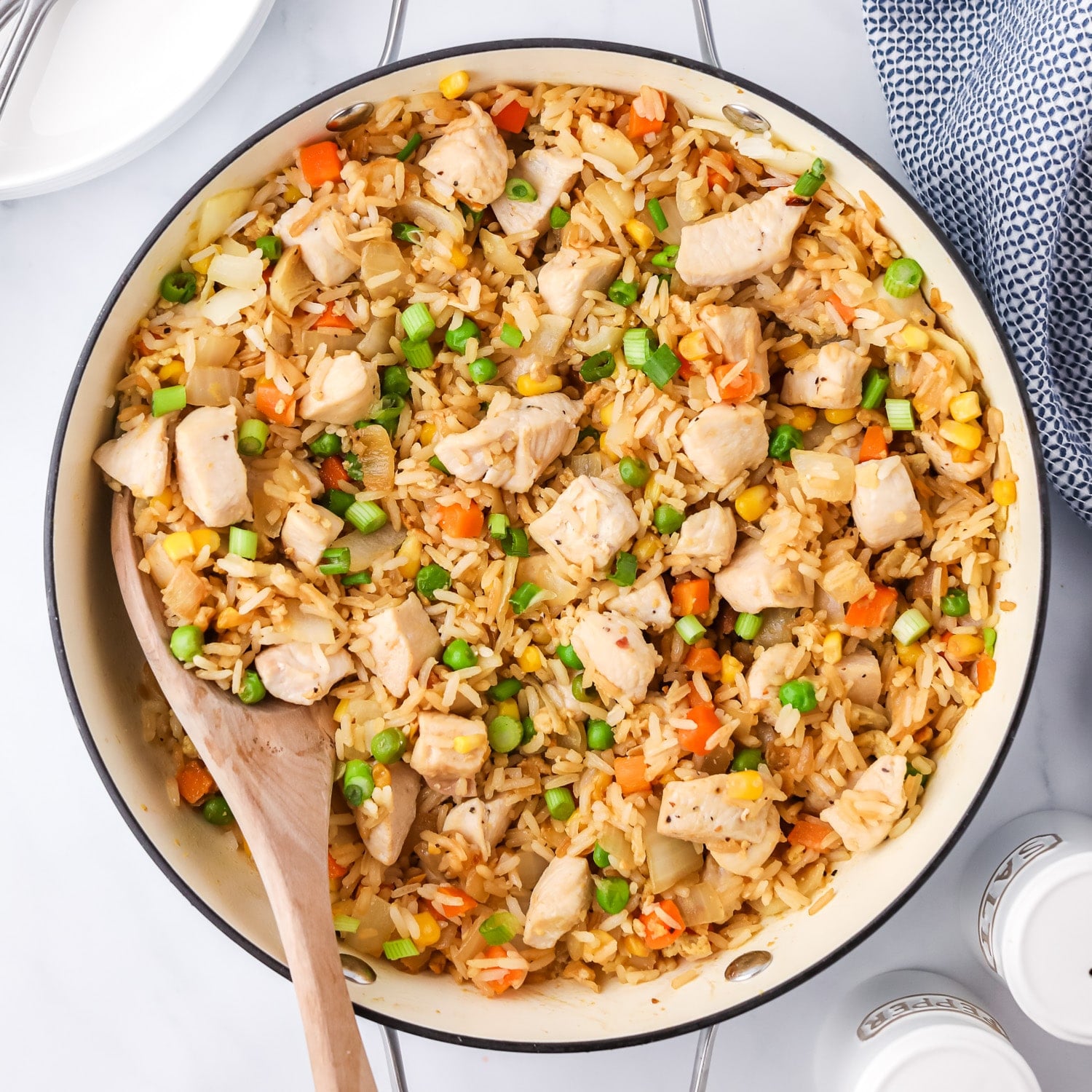 better than takeout chicken fried rice