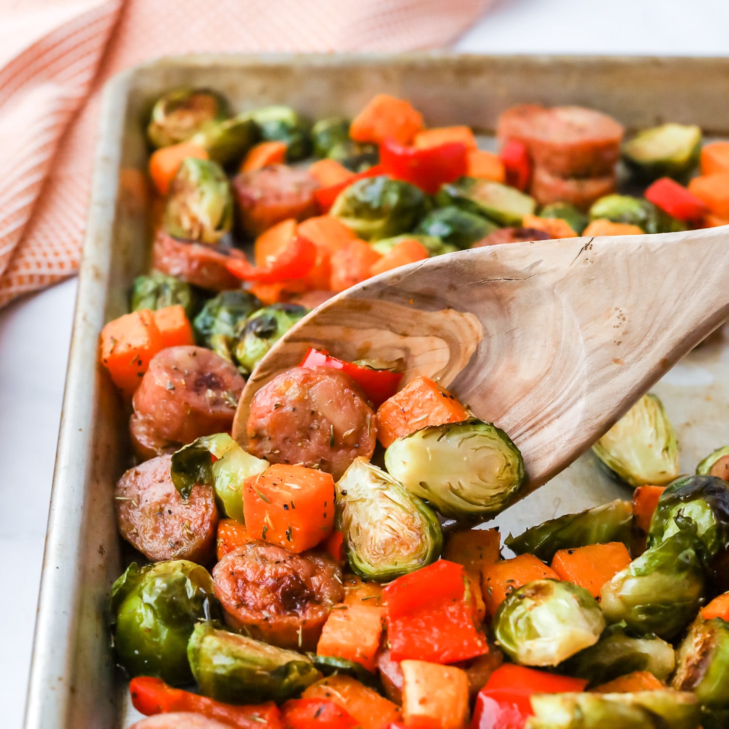 sheetpansausageandveggies