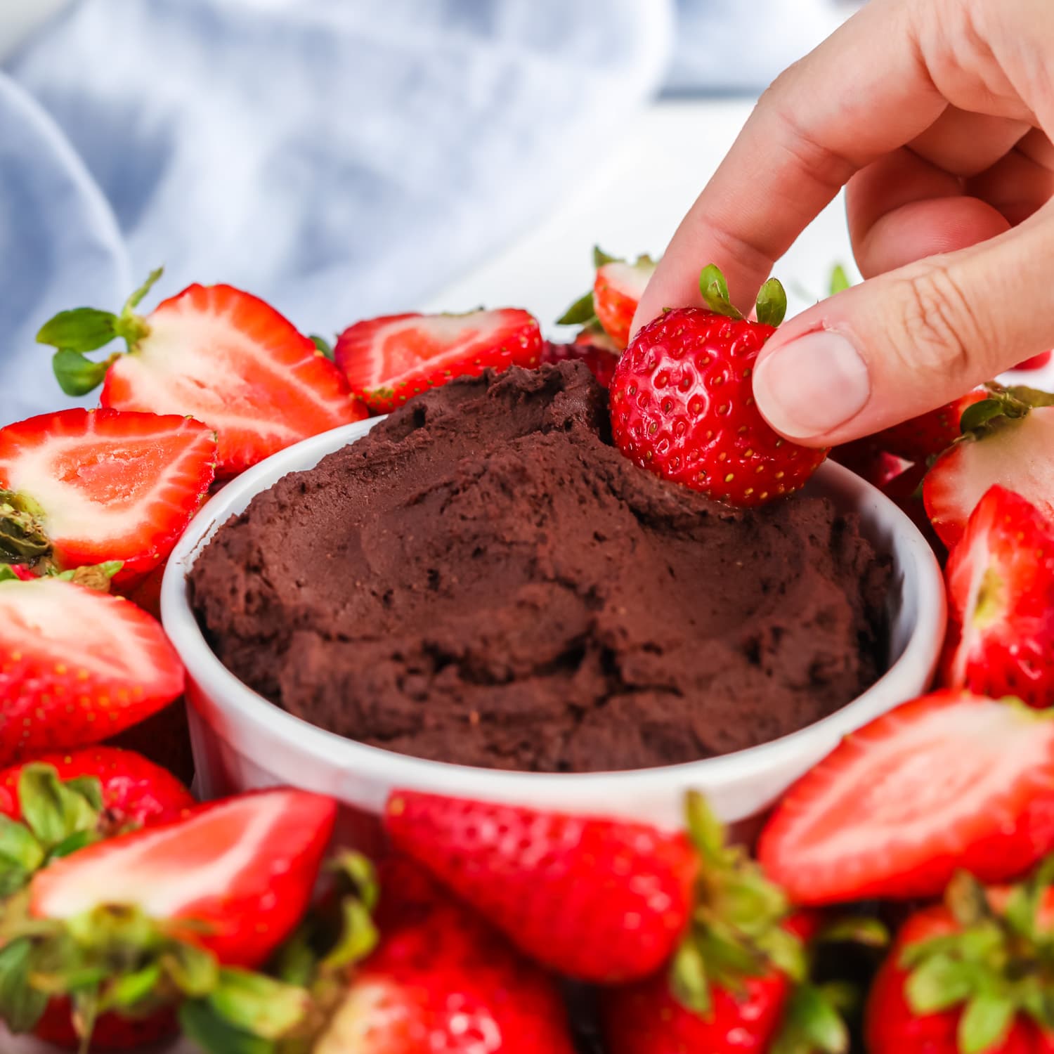 chocolate hummus