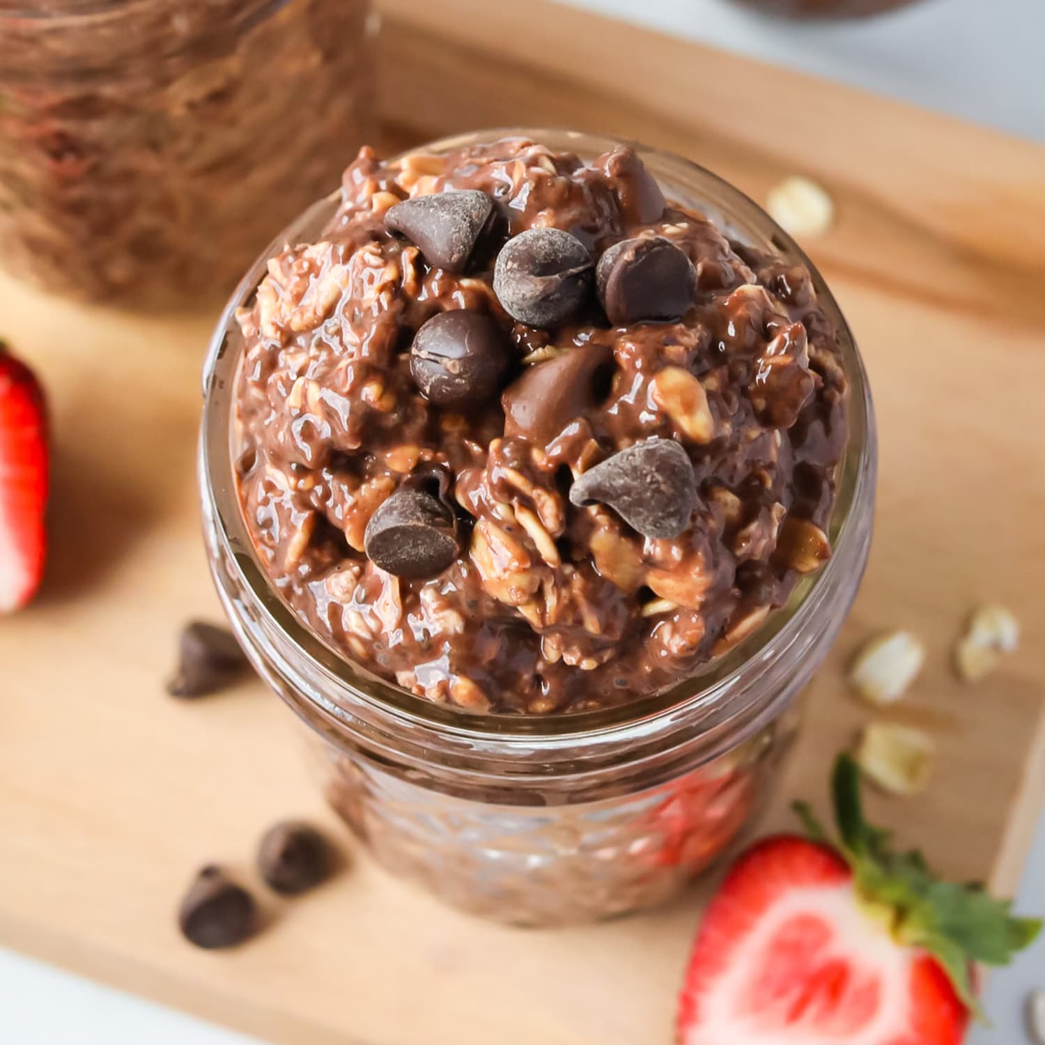 chocolate overnight oats