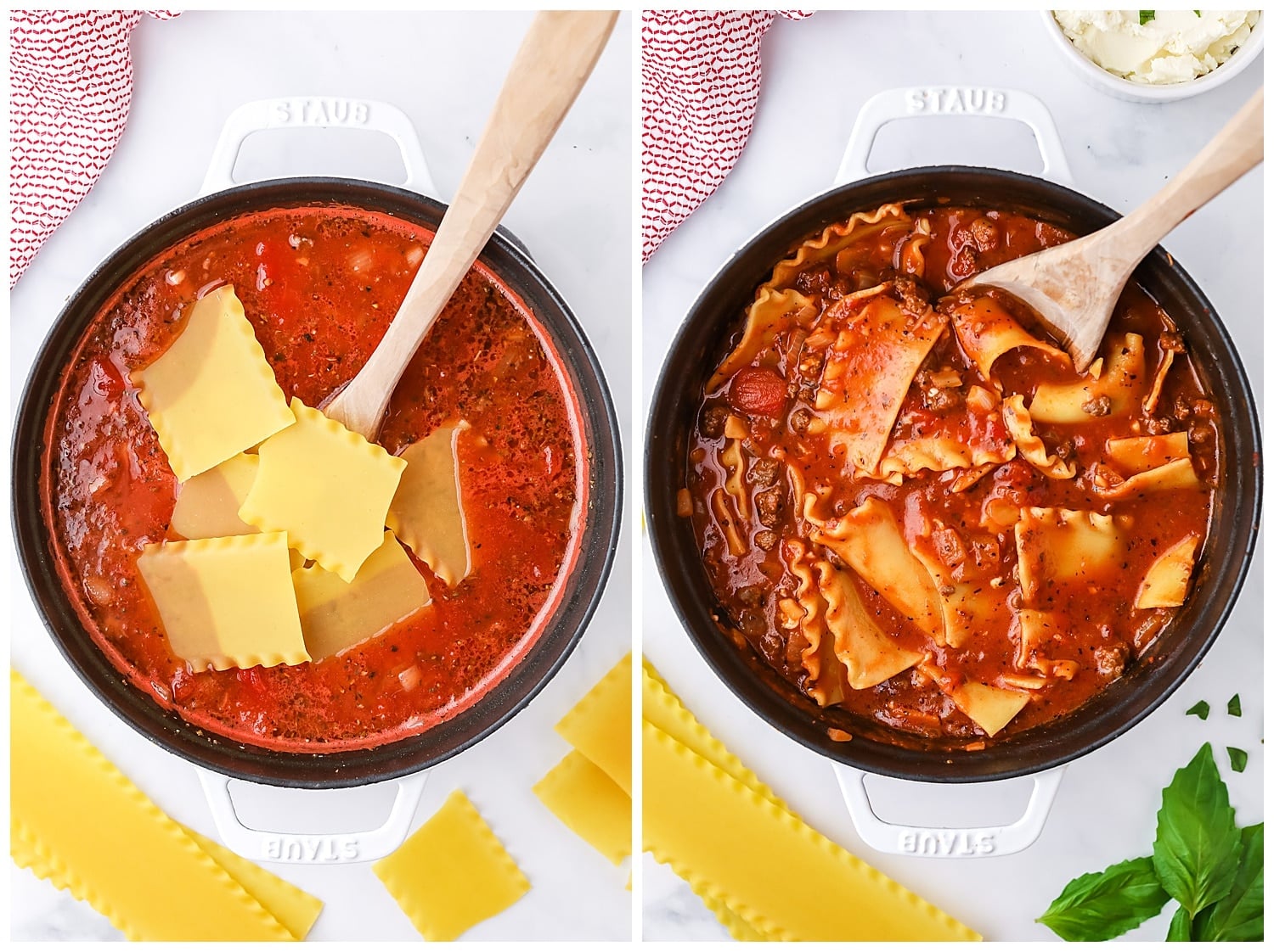 how to make lasagna soup