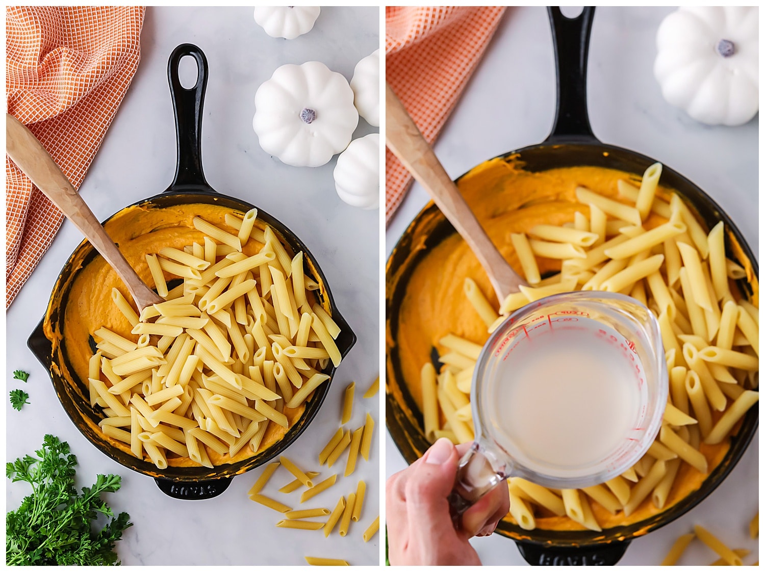 how to make pumpkin pasta