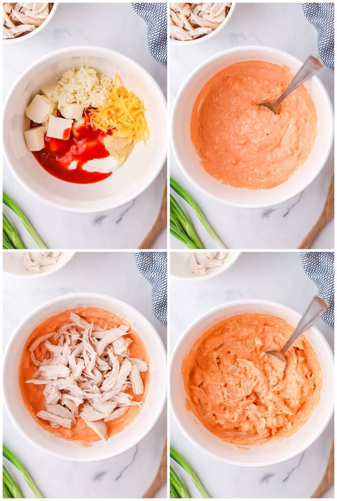 healthy buffalo chicken dip