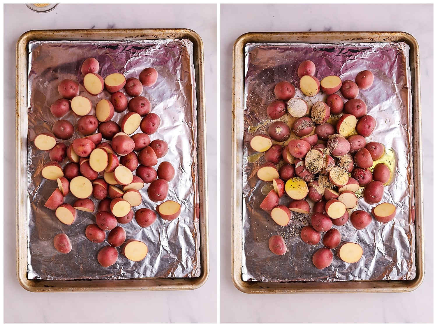 how to make roasted red potatoes