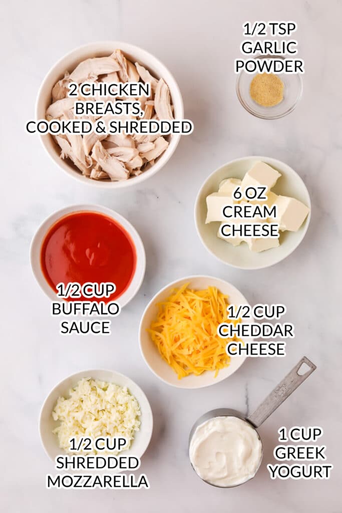 buffalo chicken dip ingredients