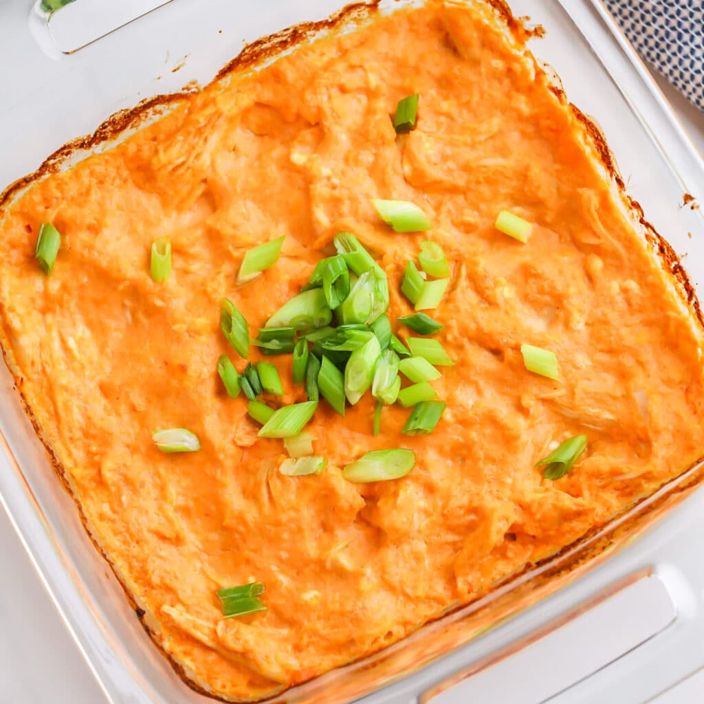 healthy buffalo chicken dip