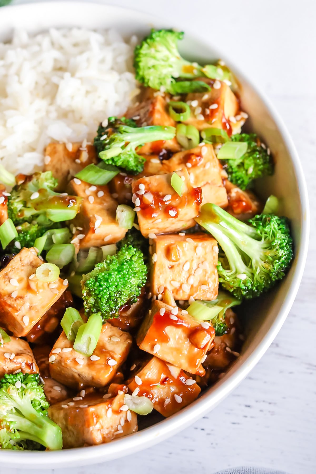 teriyaki tofu stir fry