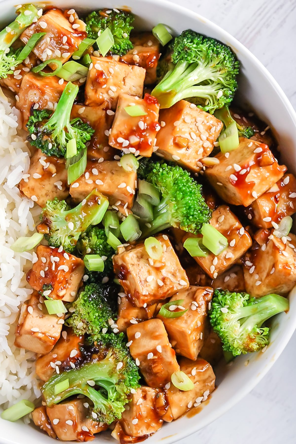 teriyaki tofu stir fry
