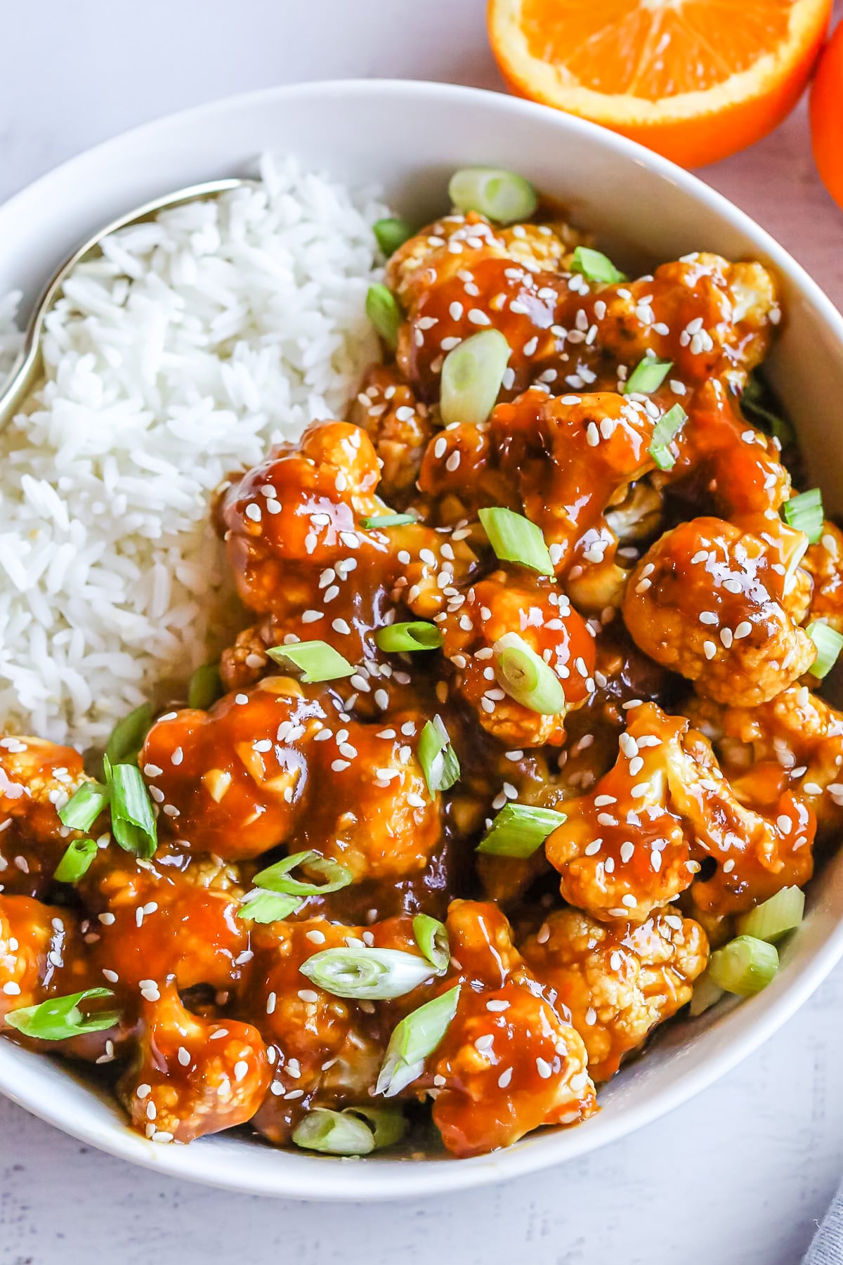 orange cauliflower