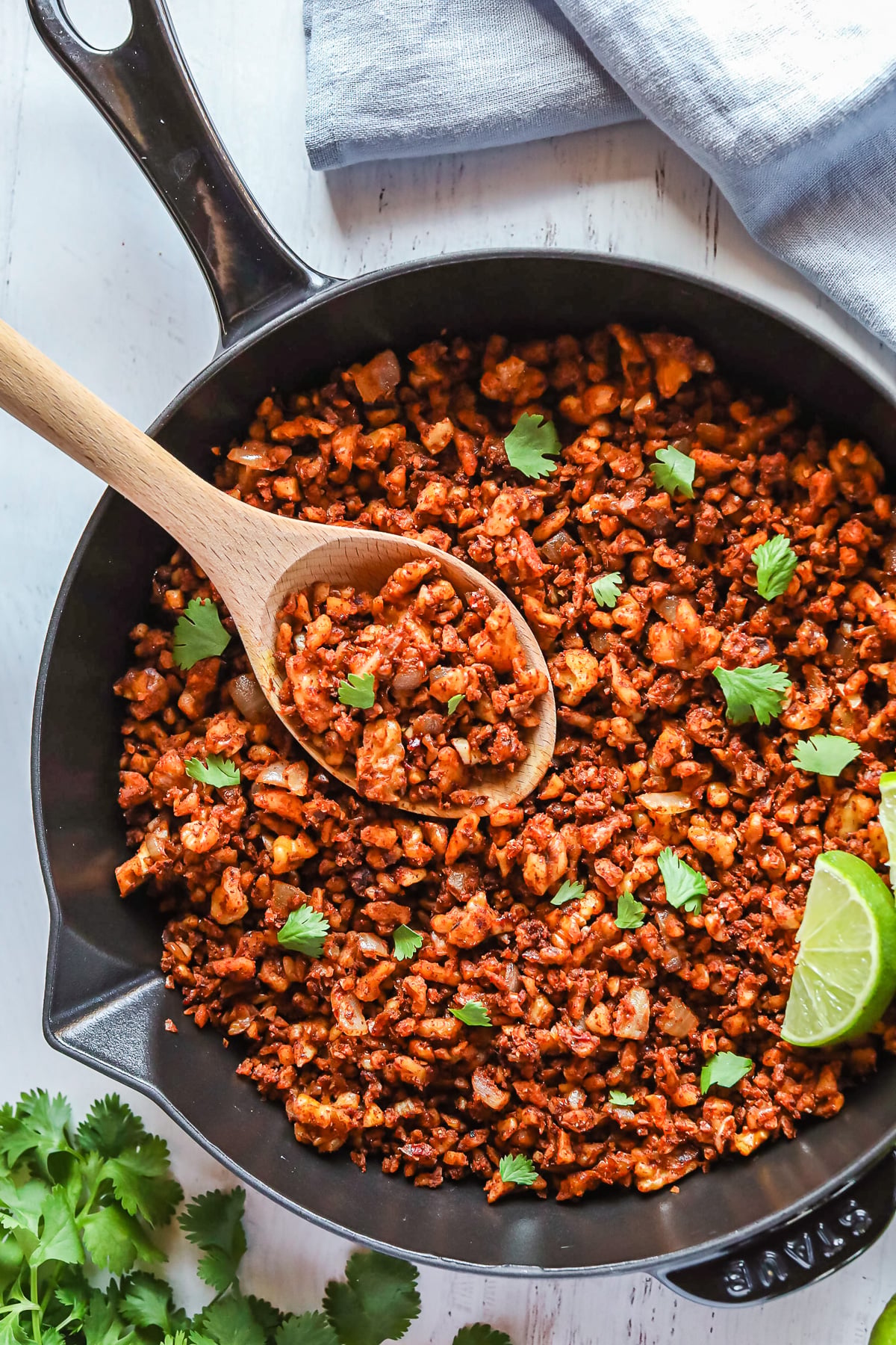 vegan walnut taco meat
