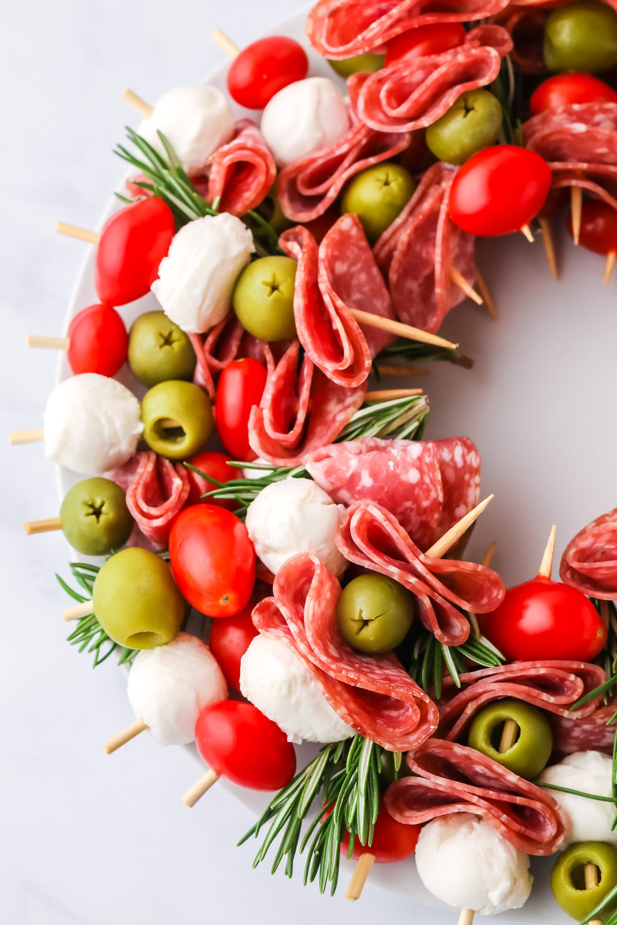 charcuterie wreath