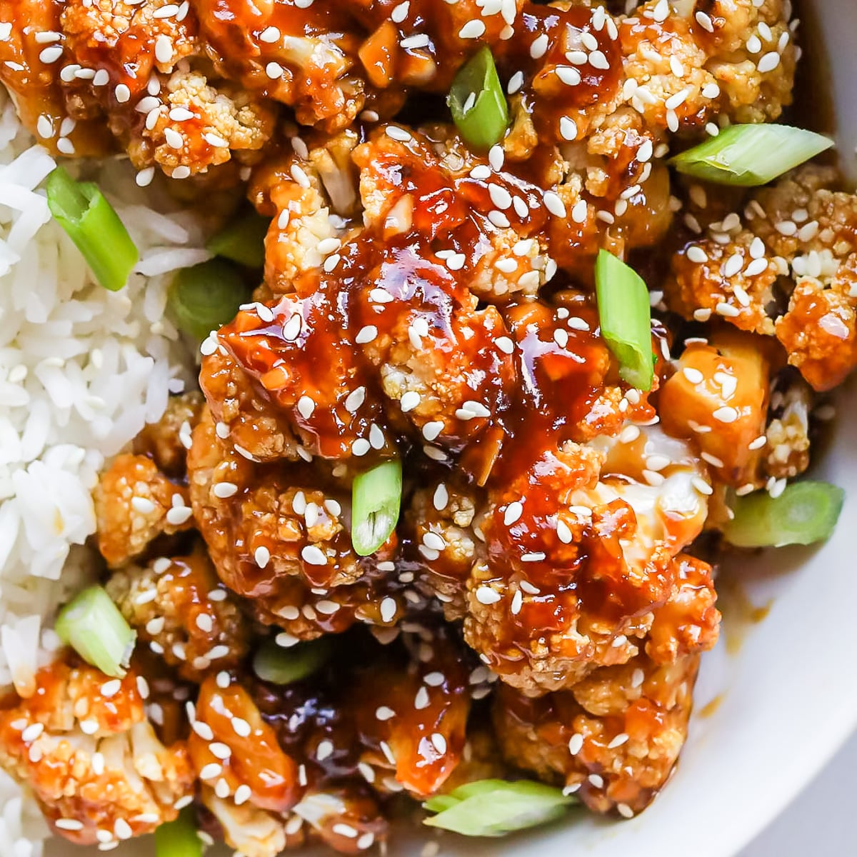 sesame cauliflower
