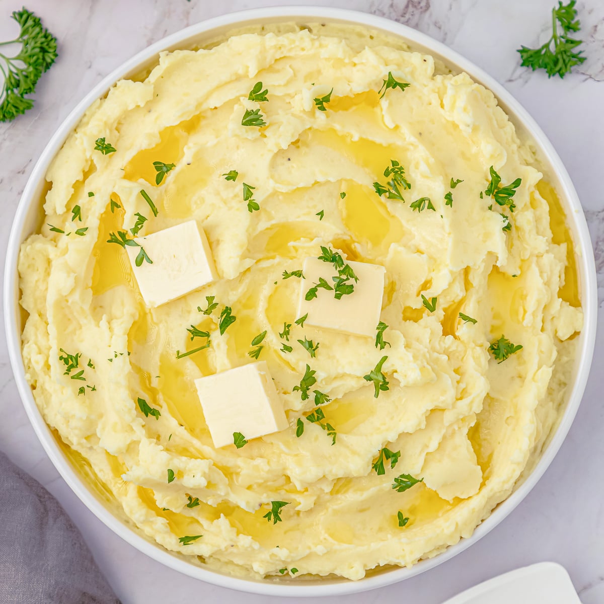 mashed potatoes