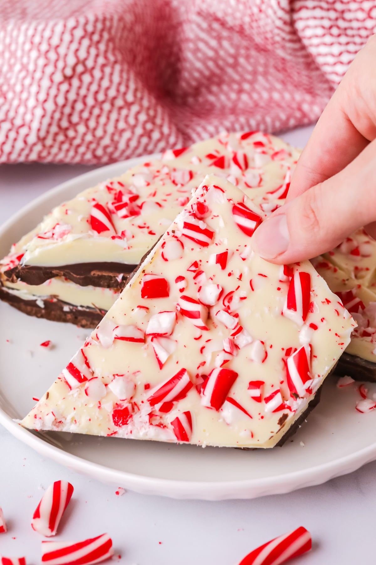 homemade peppermint bark