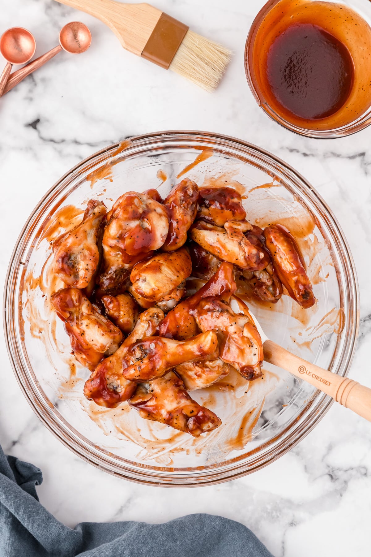 BBQ chicken wings