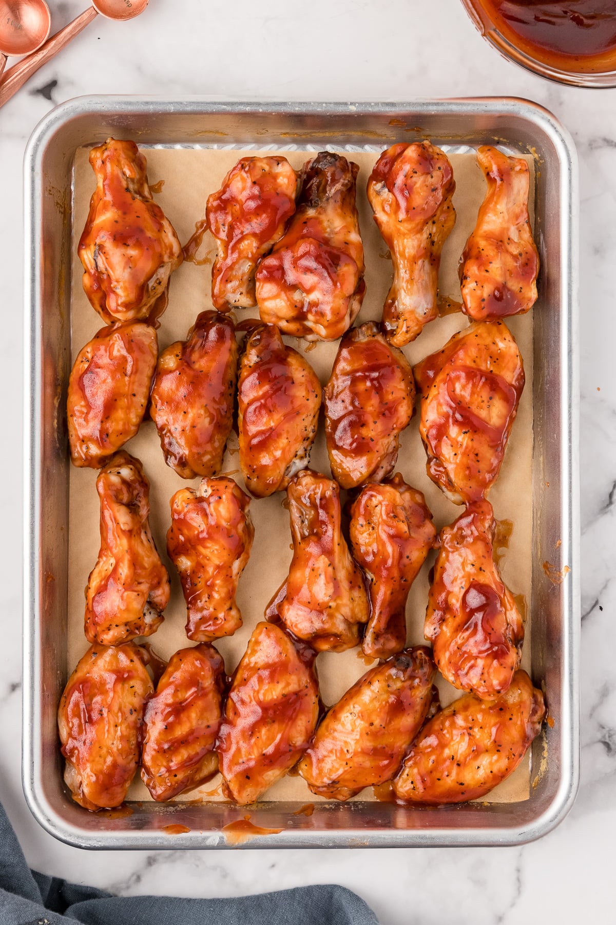 BBQ chicken wings