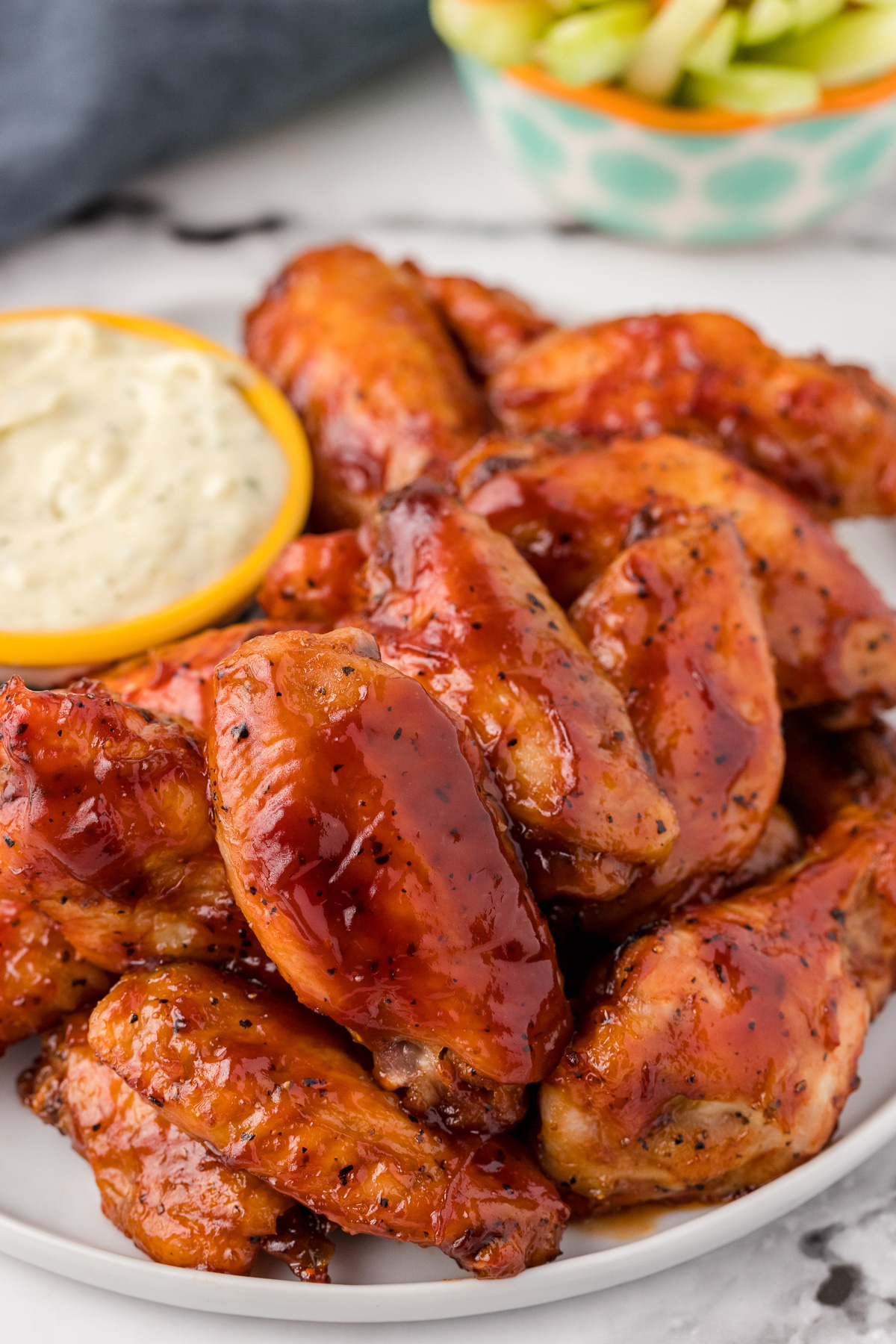 BBQ chicken wings