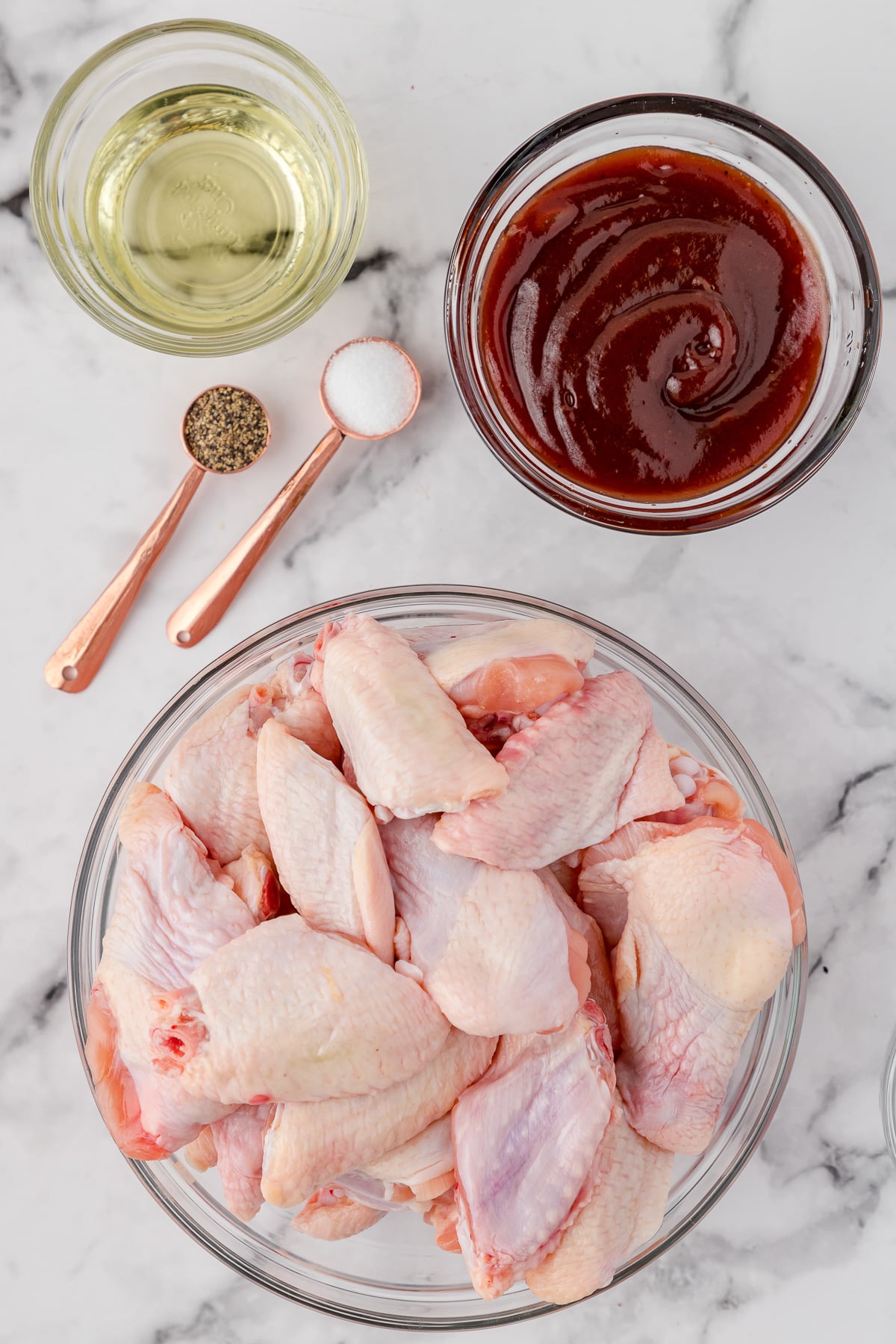 BBQ chicken wings