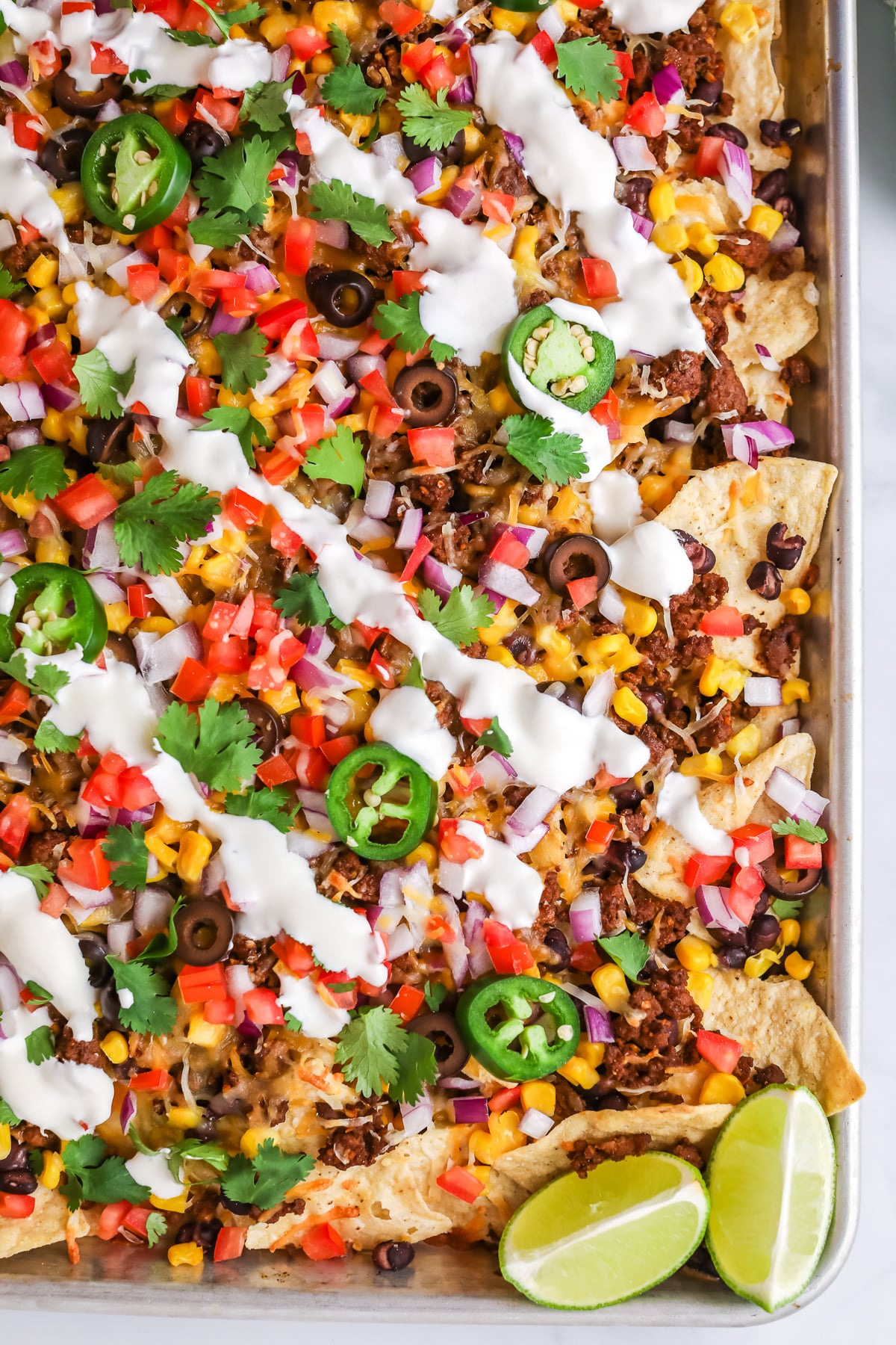 sheet pan nachos