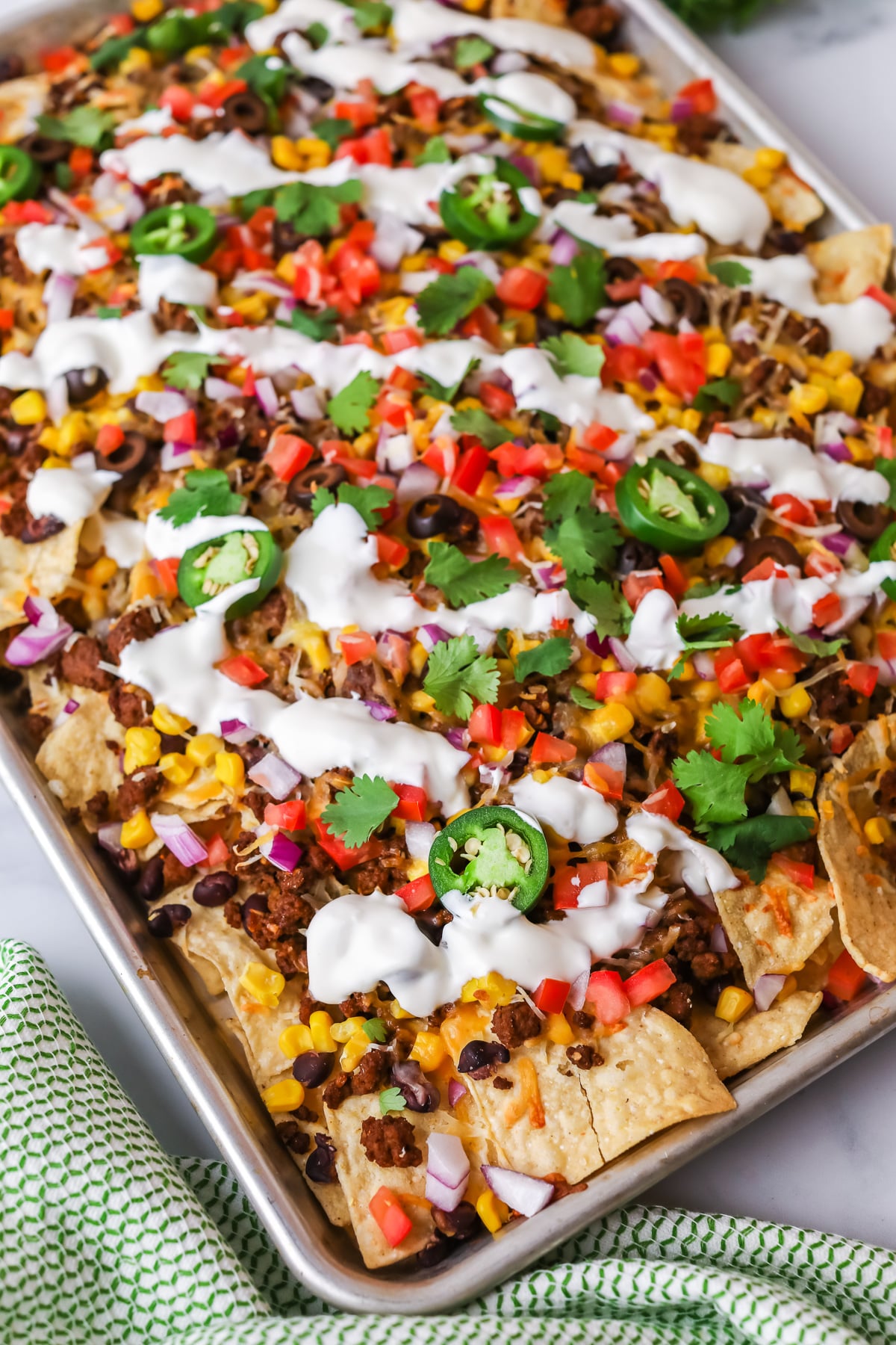 sheet pan nachos