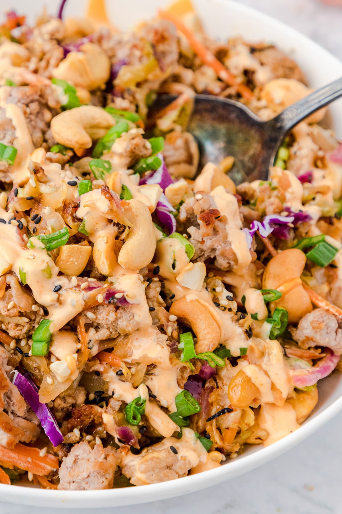 egg roll bowl