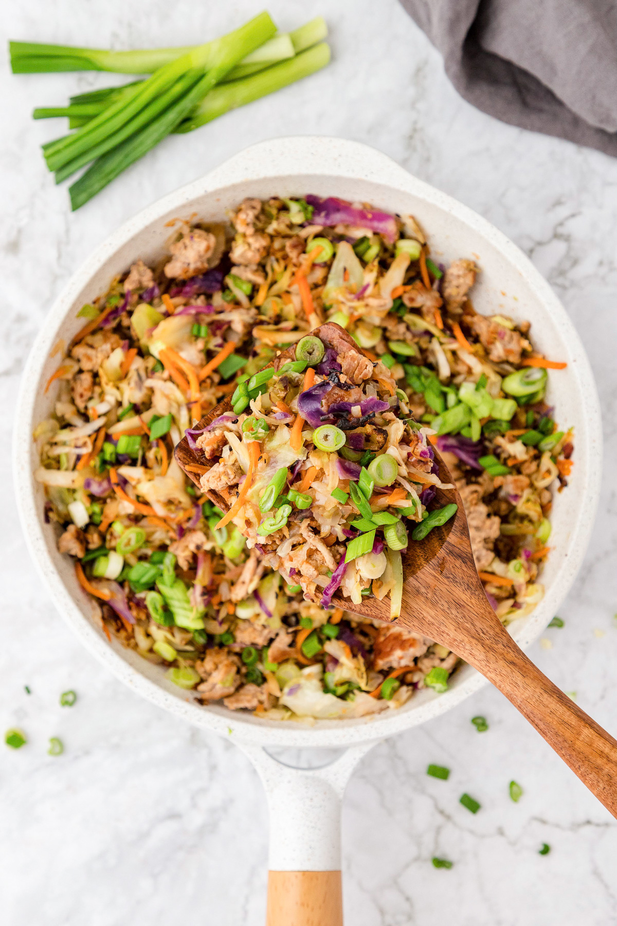 egg roll bowl