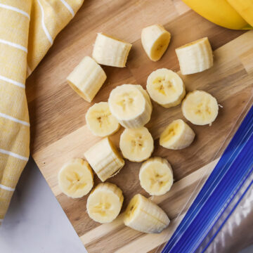 how to freeze bananas