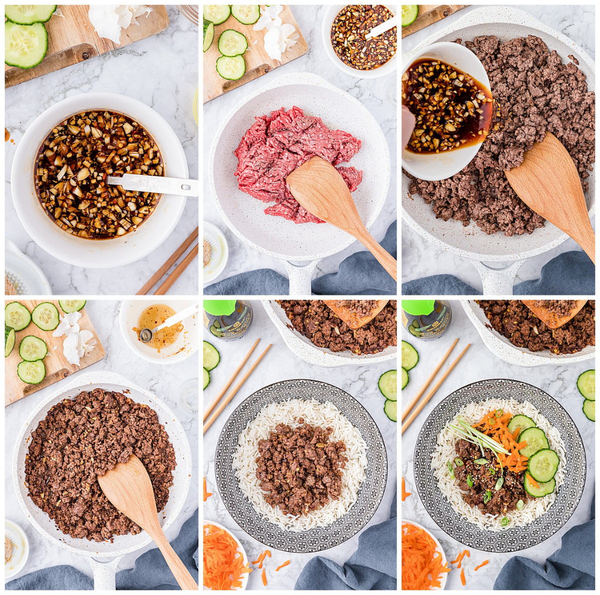 how to make korean beef bowls