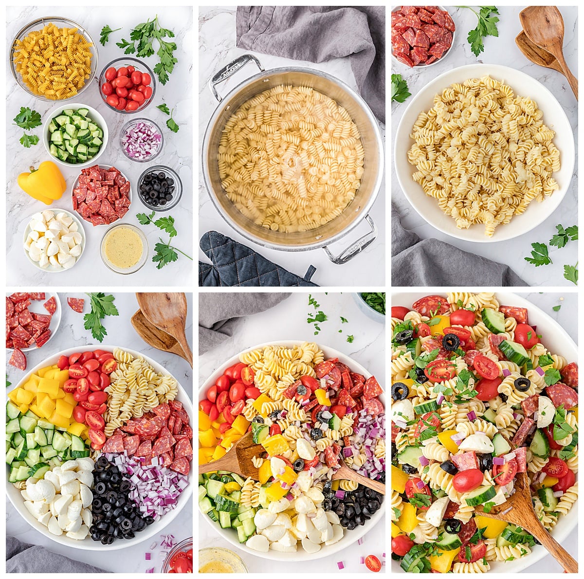 how to make pasta salad