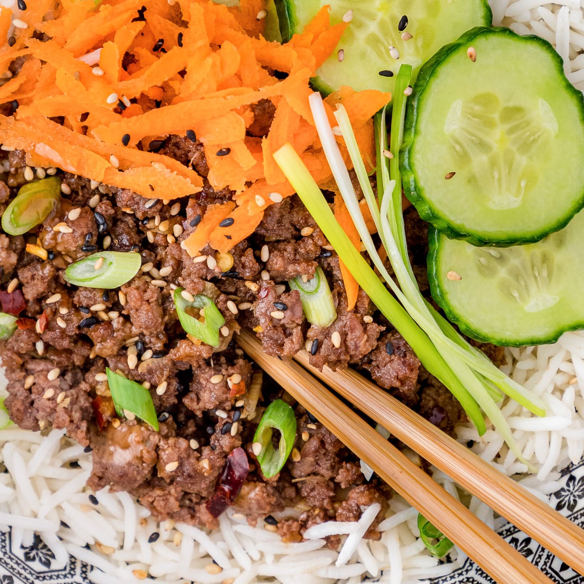 korean beef bowls