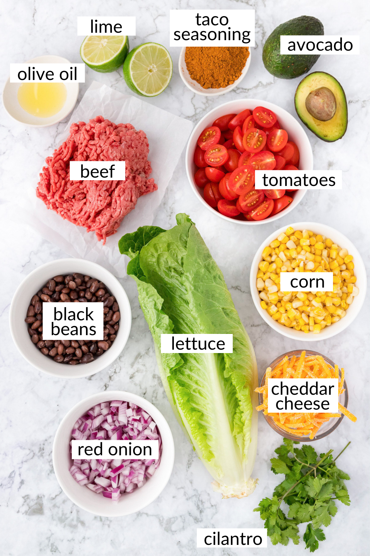 taco salad ingredients