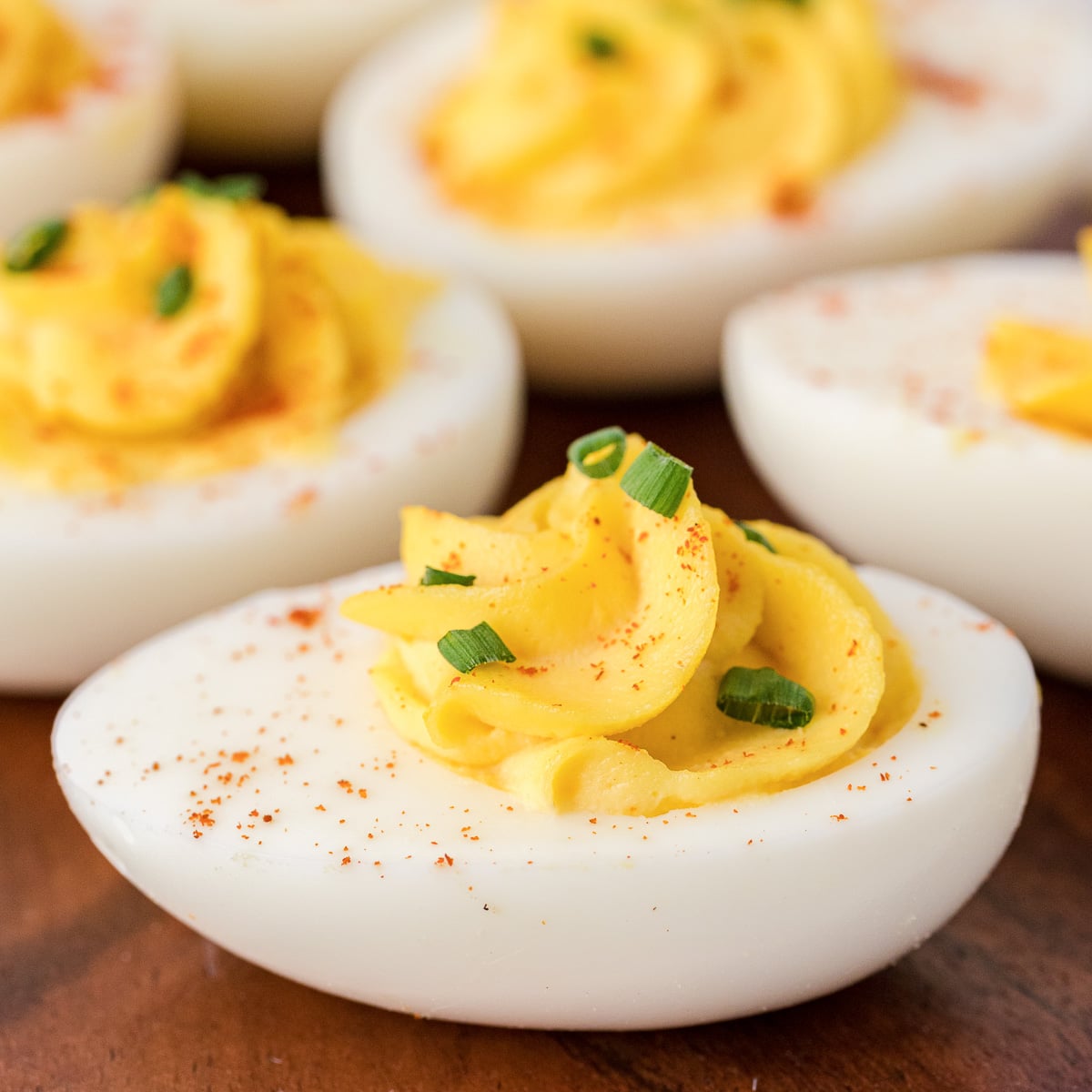 deviled eggs