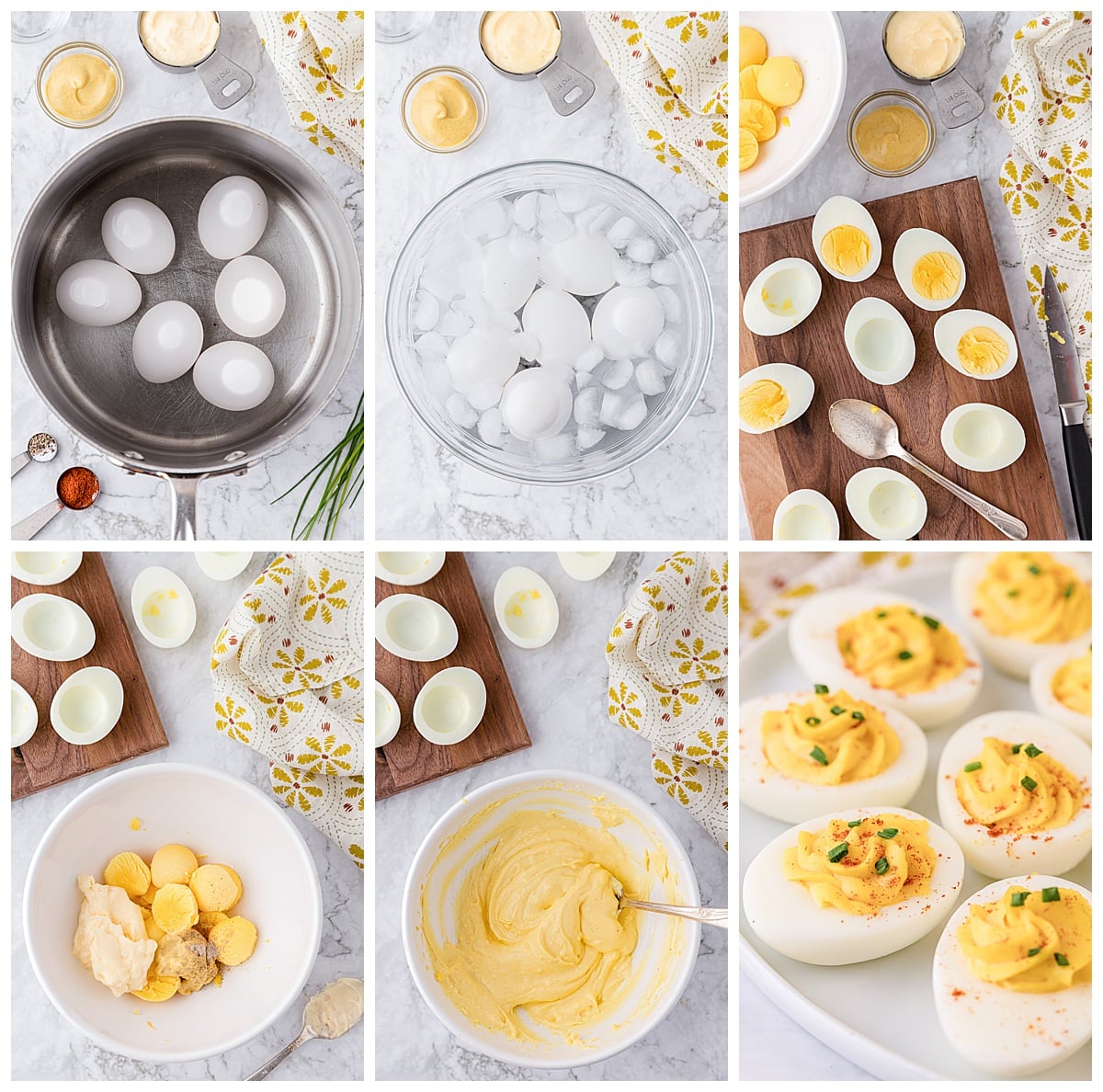 how to make deviled eggs