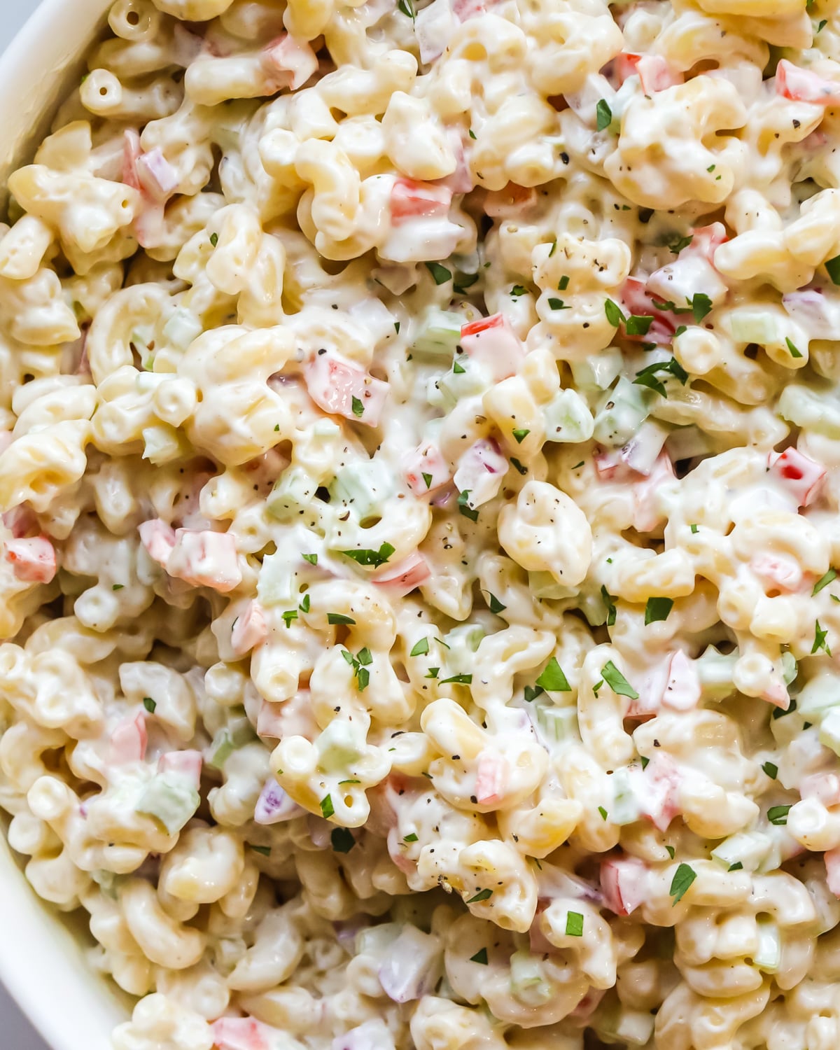 Macaroni salad.